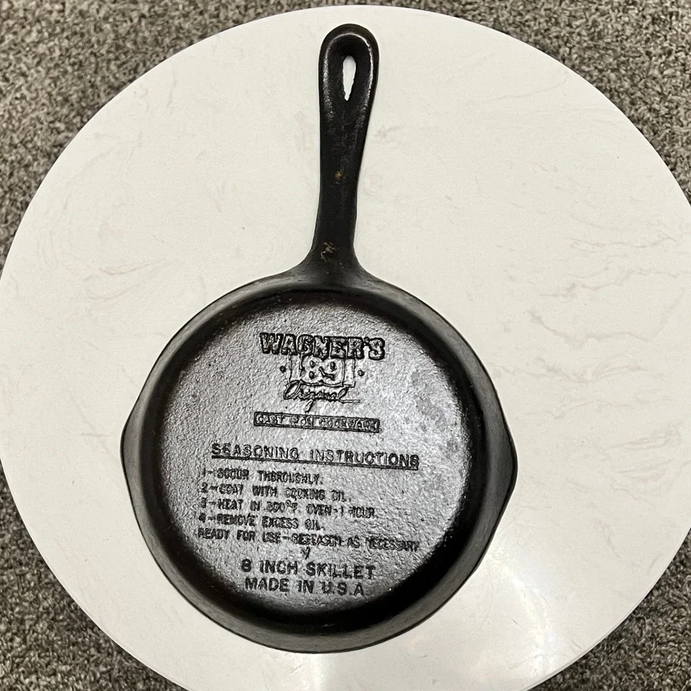 Wagner's 1891‎ Original Cast Iron Skillet 8
